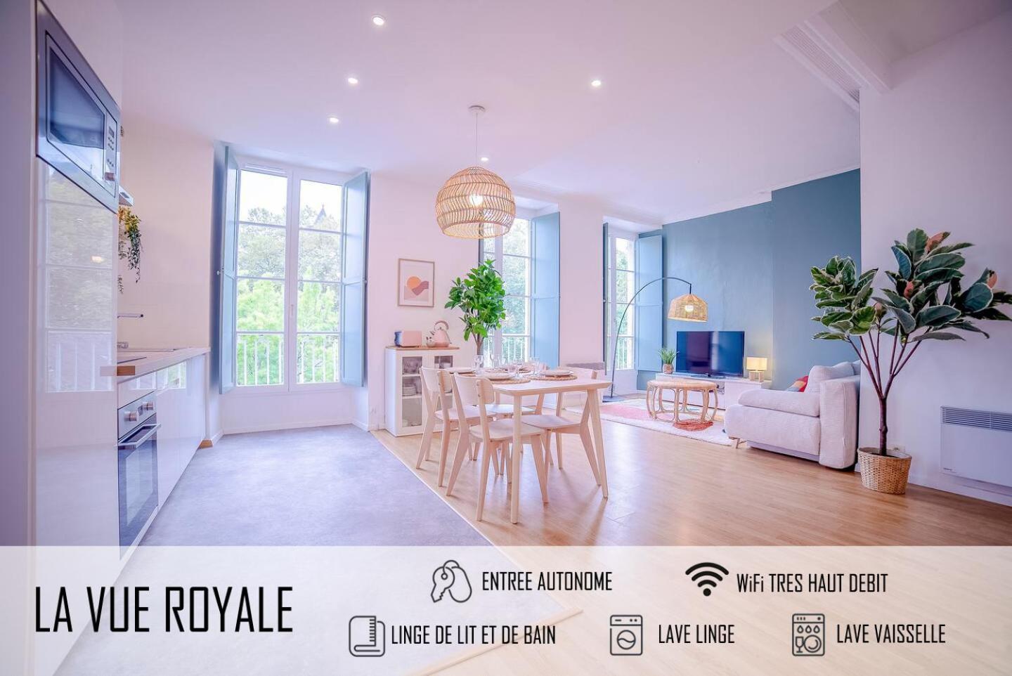 La Vue Royale - Face Au Chateau - Wifi - 4 Personnes Pau Εξωτερικό φωτογραφία